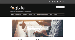 Desktop Screenshot of foglyte.com