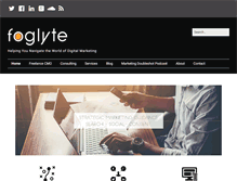 Tablet Screenshot of foglyte.com